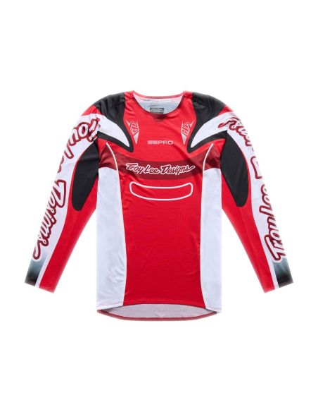 Maillot cross Troy Lee Designs 2026 SE Pro Salvo - Rouge Blanc
