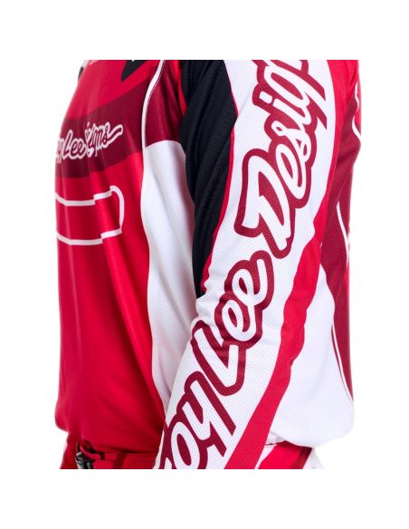 Maillot cross Troy Lee Designs 2026 SE Pro Salvo - Rouge Blanc
