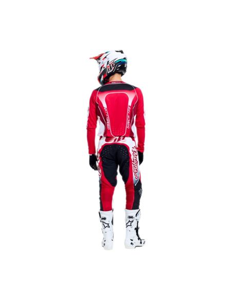 Pantalon cross Troy Lee Designs 2026 SE Pro Salvo - Rouge Blanc