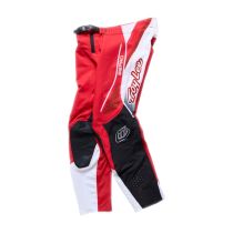 Pantalon cross enfant Troy Lee Designs 2026 SE Pro Salvo - Rouge Blanc