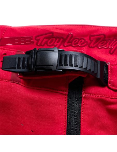 Pantalon cross enfant Troy Lee Designs 2026 SE Pro Salvo - Rouge Blanc