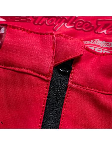 Pantalon cross enfant Troy Lee Designs 2026 SE Pro Salvo - Rouge Blanc