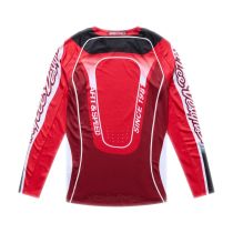 Maillot cross enfant Troy Lee Designs 2026 SE Pro Salvo - Rouge Blanc 2