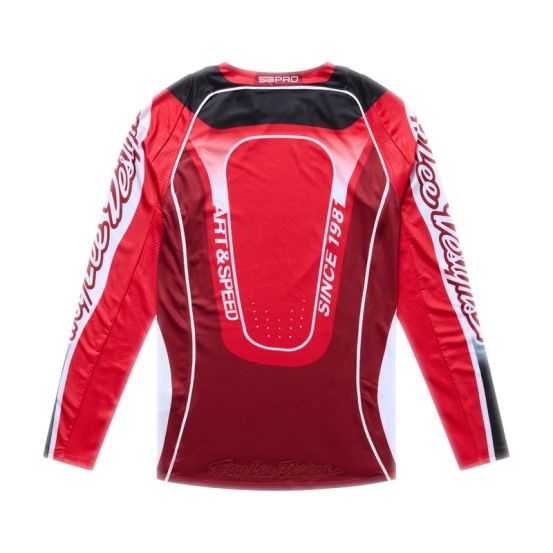 Maillot cross enfant Troy Lee Designs 2026 SE Pro Salvo - Rouge Blanc