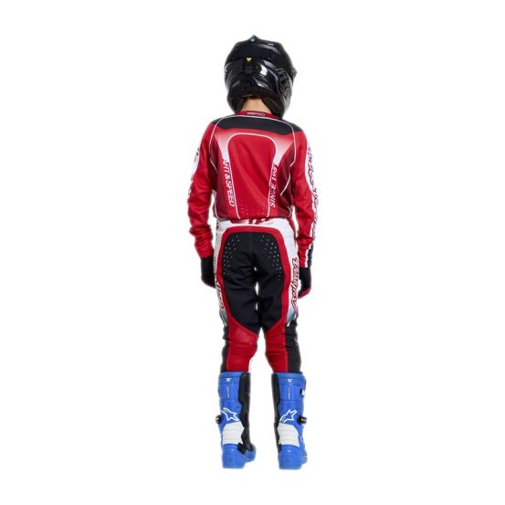 Maillot cross enfant Troy Lee Designs 2026 SE Pro Salvo - Rouge Blanc