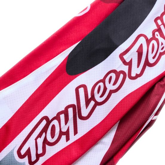 Maillot cross enfant Troy Lee Designs 2026 SE Pro Salvo - Rouge Blanc