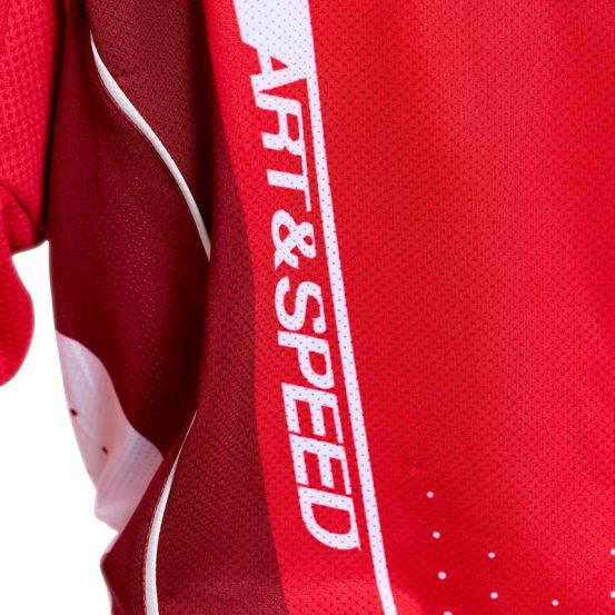 Maillot cross enfant Troy Lee Designs 2026 SE Pro Salvo - Rouge Blanc