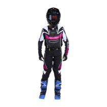 Pantalon cross enfant Troy Lee Designs 2026 SE Pro Salvo - Noir Blanc 2