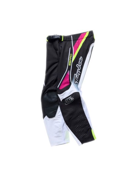 Pantalon cross enfant Troy Lee Designs 2026 SE Pro Salvo - Noir Blanc