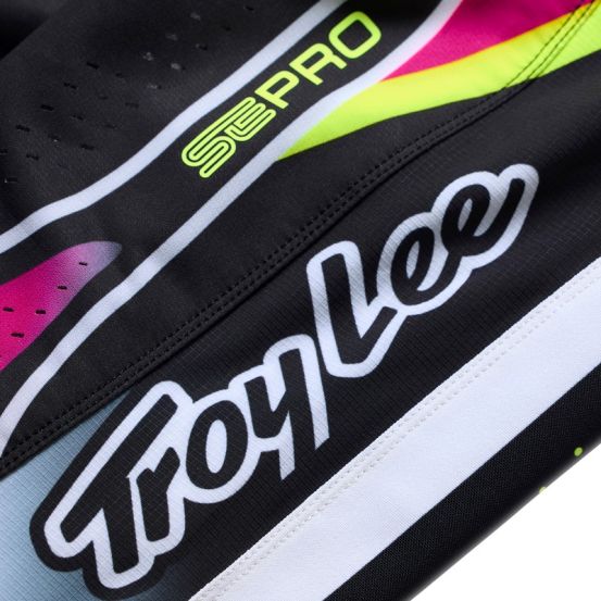 Pantalon cross enfant Troy Lee Designs 2026 SE Pro Salvo - Noir Blanc