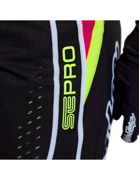Pantalon cross enfant Troy Lee Designs 2026 SE Pro Salvo - Noir Blanc