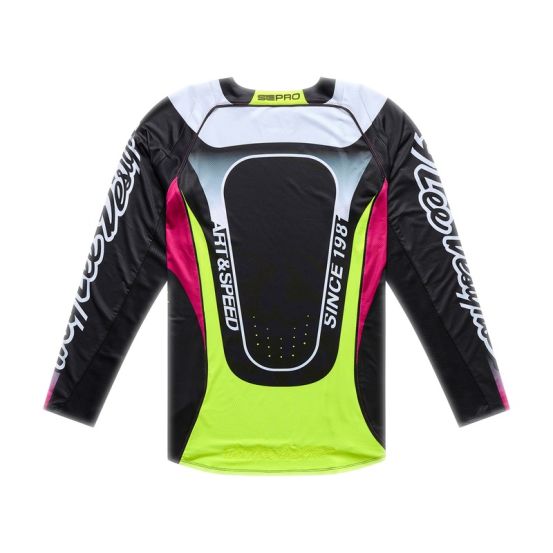 Maillot cross Troy Lee Designs 2026 SE Pro Salvo - Noir Blanc