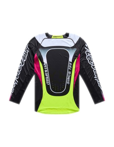 Maillot cross Troy Lee Designs 2026 SE Pro Salvo - Noir Blanc