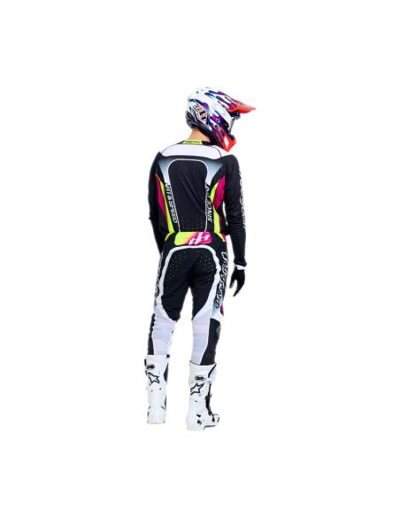 Maillot cross Troy Lee Designs 2026 SE Pro Salvo - Noir Blanc