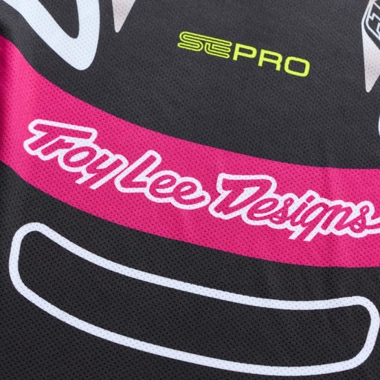 Maillot cross Troy Lee Designs 2026 SE Pro Salvo - Noir Blanc