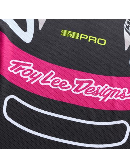 Maillot cross Troy Lee Designs 2026 SE Pro Salvo - Noir Blanc
