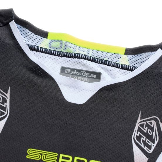 Maillot cross Troy Lee Designs 2026 SE Pro Salvo - Noir Blanc