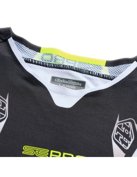 Maillot cross Troy Lee Designs 2026 SE Pro Salvo - Noir Blanc