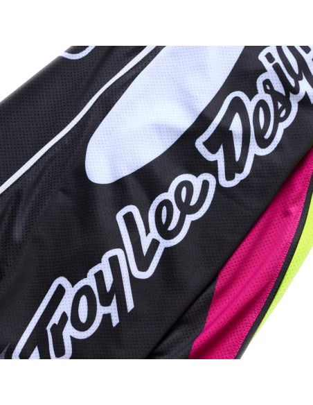 Maillot cross enfant Troy Lee Designs 2026 SE Pro Salvo - Noir Blanc