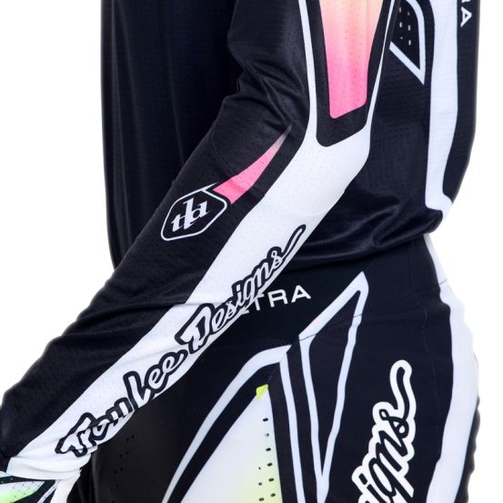 Maillot cross Troy Lee Designs 2026 SE Ultra Proton - Noir