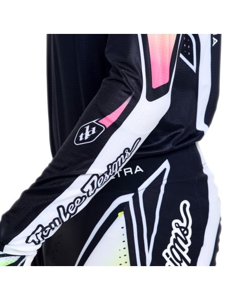 Maillot cross Troy Lee Designs 2026 SE Ultra Proton - Noir