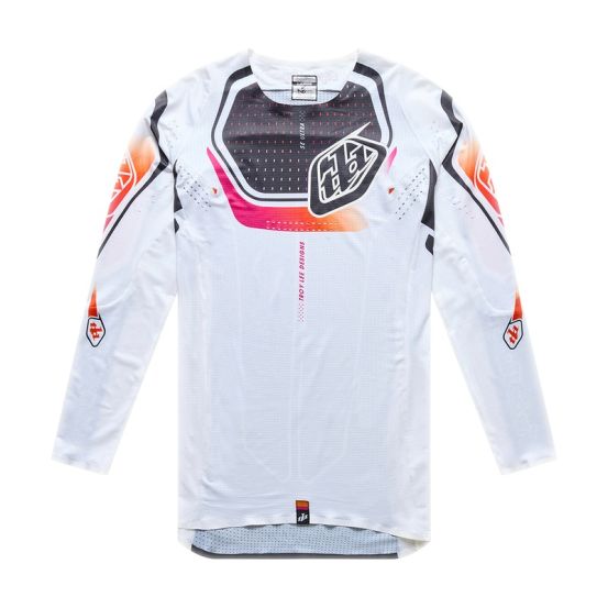 Maillot cross Troy Lee Designs 2026 SE Ultra Proton - Blanc