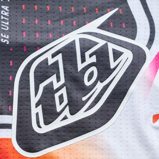 Maillot cross Troy Lee Designs 2026 SE Ultra Proton - Blanc