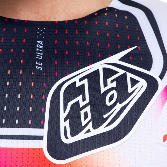 Maillot cross Troy Lee Designs 2026 SE Ultra Proton - Blanc