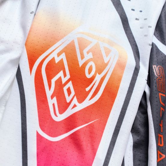 Maillot cross Troy Lee Designs 2026 SE Ultra Proton - Blanc