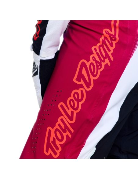 Pantalon cross Troy Lee Designs 2026 SE Ultra Vision - Noir Fuchsia