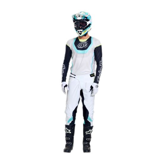 Pantalon cross Troy Lee Designs 2026 SE Ultra Vision - Blanc Gris