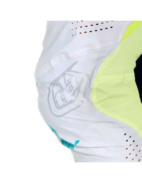 Pantalon cross Troy Lee Designs 2026 SE Ultra Vision - Blanc Gris