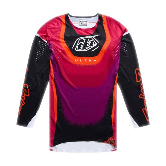 Maillot cross Troy Lee Designs 2026 SE Ultra Vision - Noir Fuchsia