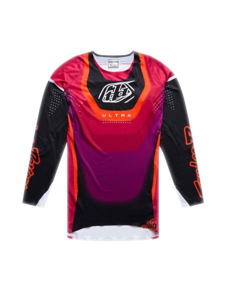 Maillot cross Troy Lee Designs 2026 SE Ultra Vision - Noir Fuchsia