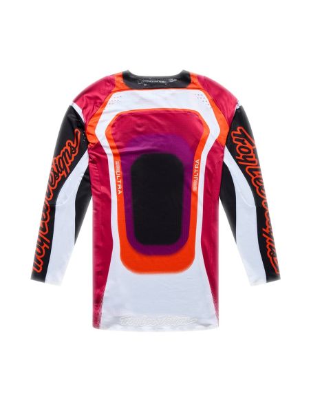 Maillot cross Troy Lee Designs 2026 SE Ultra Vision - Noir Fuchsia