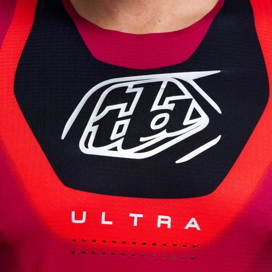 Maillot cross Troy Lee Designs 2026 SE Ultra Vision - Noir Fuchsia