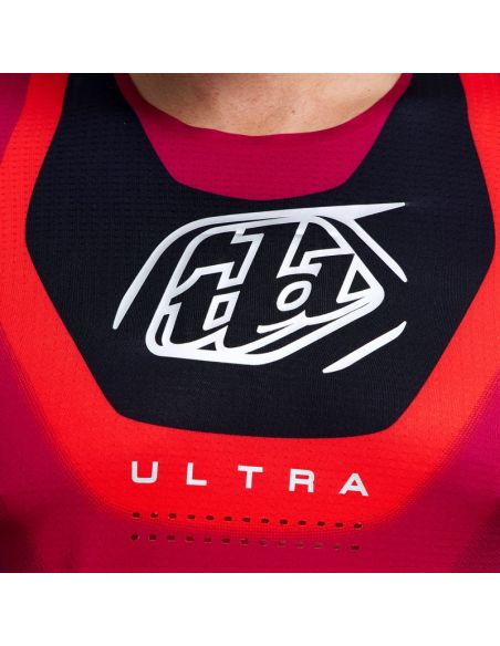 Maillot cross Troy Lee Designs 2026 SE Ultra Vision - Noir Fuchsia