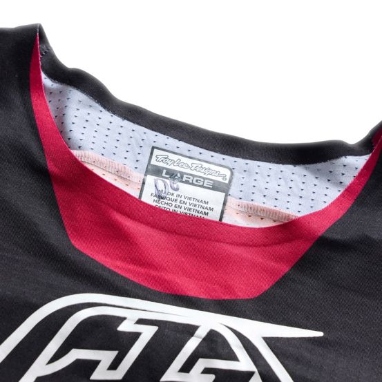 Maillot cross Troy Lee Designs 2026 SE Ultra Vision - Noir Fuchsia