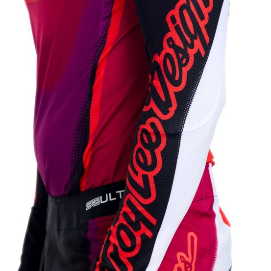 Maillot cross Troy Lee Designs 2026 SE Ultra Vision - Noir Fuchsia