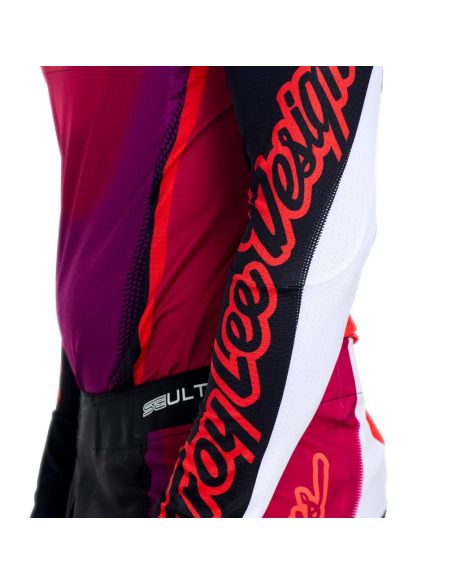 Maillot cross Troy Lee Designs 2026 SE Ultra Vision - Noir Fuchsia