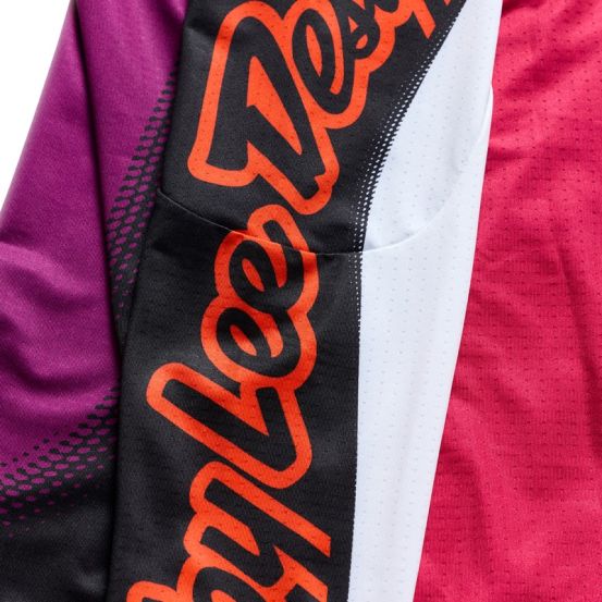 Maillot cross Troy Lee Designs 2026 SE Ultra Vision - Noir Fuchsia