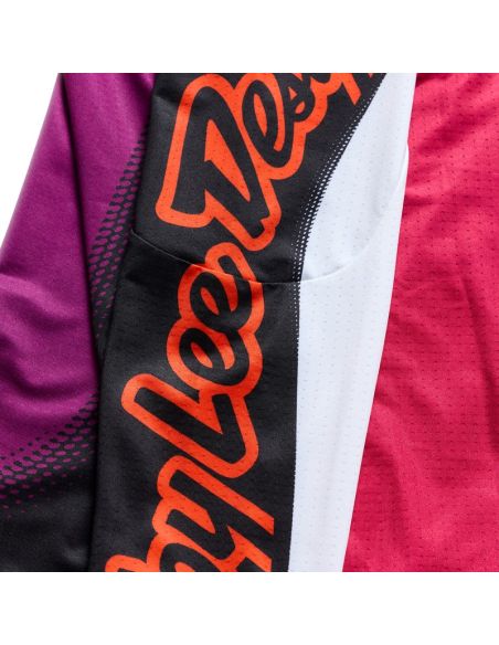 Maillot cross Troy Lee Designs 2026 SE Ultra Vision - Noir Fuchsia