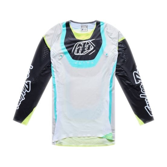 Maillot cross Troy Lee Designs 2026 SE Ultra Vision - Blanc Gris