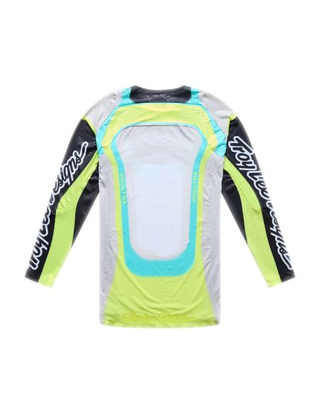 Maillot cross Troy Lee Designs 2026 SE Ultra Vision - Blanc Gris