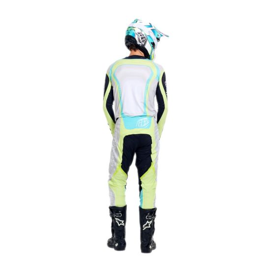 Maillot cross Troy Lee Designs 2026 SE Ultra Vision - Blanc Gris