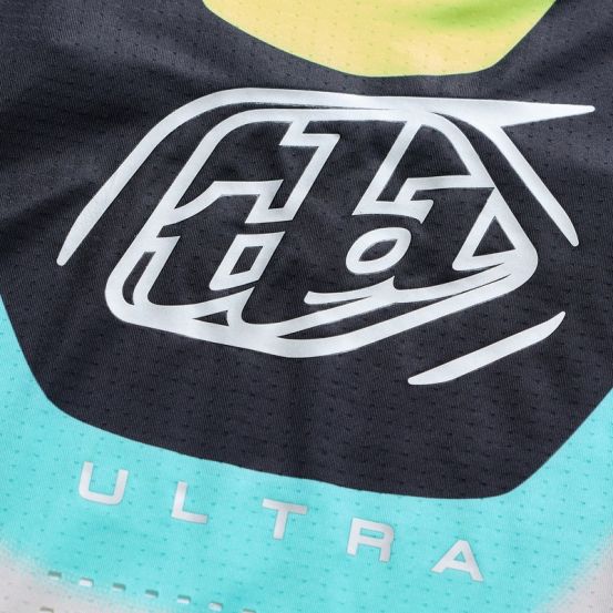 Maillot cross Troy Lee Designs 2026 SE Ultra Vision - Blanc Gris
