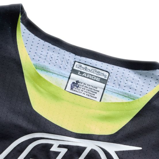 Maillot cross Troy Lee Designs 2026 SE Ultra Vision - Blanc Gris