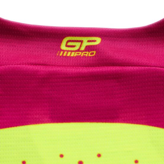 Maillot cross enfant Troy Lee Designs 2026 GP Pro Roller - Jaune fluo Fuchsia