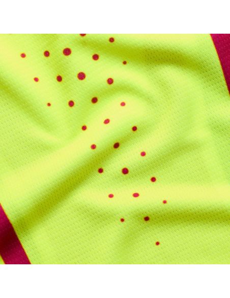 Maillot cross enfant Troy Lee Designs 2026 GP Pro Roller - Jaune fluo Fuchsia