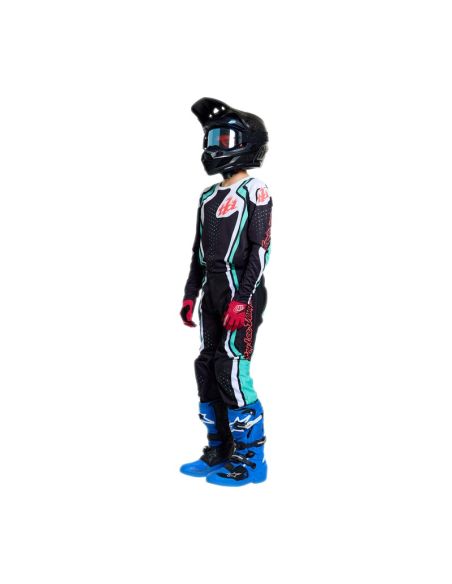 Maillot cross enfant Troy Lee Designs 2026 GP Pro Roller - Noir Bleu